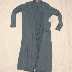 NWT Lularoe Sarah - Gray/Blue - M